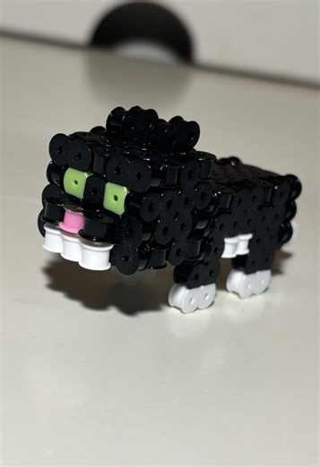 Crea tu gato bebé de Minecraft con cuentas 3D