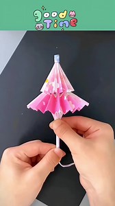 Handmade Rice Paper Umbrella DIY for Children