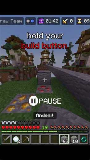 Bridging Tutorial! Skywars Guide Part 2 #hive #hiveskywars #minecraft