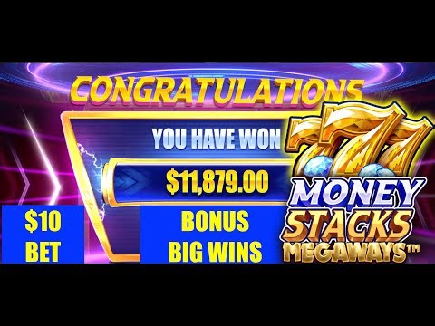 👉 MONEY STACKS MEGAWAYS - Bonus - 💎 Huge Wins 💎 - $10 Bet - Casino Online - Slot -