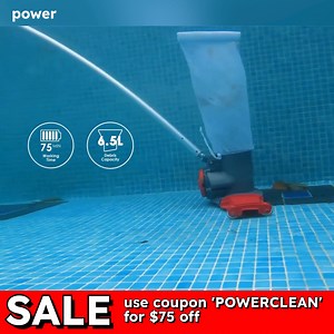 “Heavy-Duty, Powerful, Effortless” When leaves, sand, and fine dust take over, let the Kokido Voltera 105 handle the heavy lifting with ease. With 75 minutes of uninterrupted runtime and a 6.5-litre debris capacity, it clears large debris and ultra-fine particles without frequent stops. ✔️ Three filter bags for tailored cleaning (leaves, fine debris, and dust) ✔️ 51cm extra-wide cleaning head for faster coverage ✔️ 75-minute runtime—no constant stops ✔️ Auto ON/OFF water sensor for effortless op