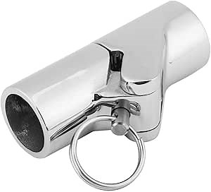 Marine Tube Connector for 22mm and 25mm Pipes Folding Coupling Boat Hardware Stainless Steel Pipe Fitting