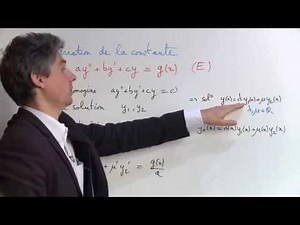 Exercice 9 (Equations différentielles) [06999]