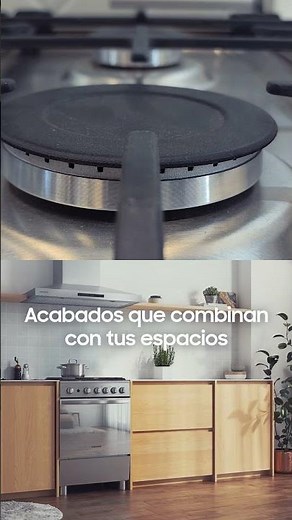 Samsung- Cocinas a Gas Samsung, mayor durabilidad garantizada 🤩