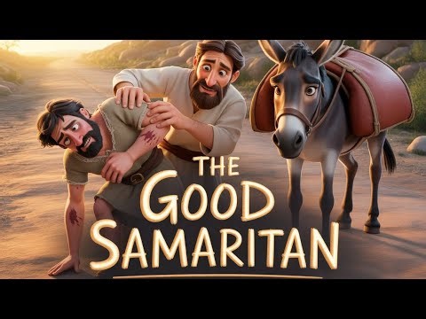 The Good Samaritan Bible Story for Kids Animated Lesson on Kindness & Love