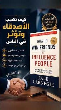 أسرار النجاح في العلاقات والتواصل | ملخص كتاب كيف تكسب الأصدقاء وتؤثر في الناس