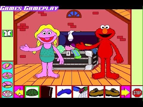 Sesame Street Dress Up Game