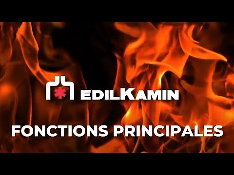 EdilKamin - TUTO APP SmartEK63 – Fonctions Principales