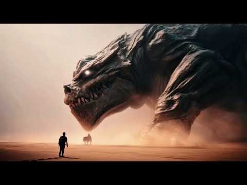 The Desert Planet of Giant Alien Beasts | Deep Ambient Space Music for Sleep, Relaxation & Focus