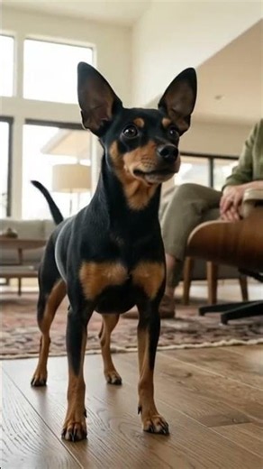 🐕 Pinschers: pequeños pero expertos escapistas 🤯🐕 #pinscher #curiosidadesperros #pincher