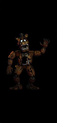 Mixing nightmare Freddy and twisted Freddy #fnaf #shorts