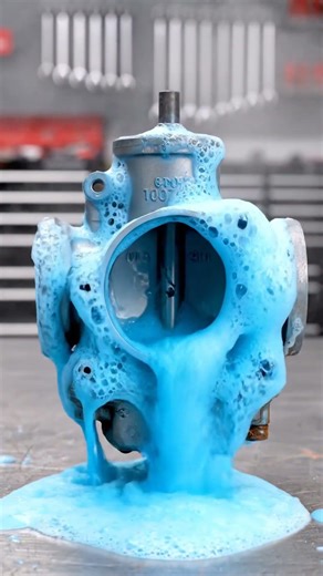 INSANE Electric Blue Foam DESTROYS Rust in 10 Seconds! 😮✨