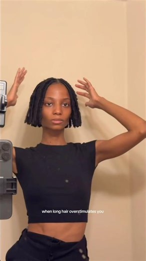 Cutting my faux locs