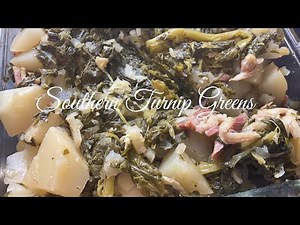 Cook With Me: Southern Turnip Greens