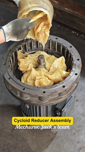 Cycloid Reducer Assembly #mechanic #mechanicjack #cycloid #reducer | Mechanic Jack's team