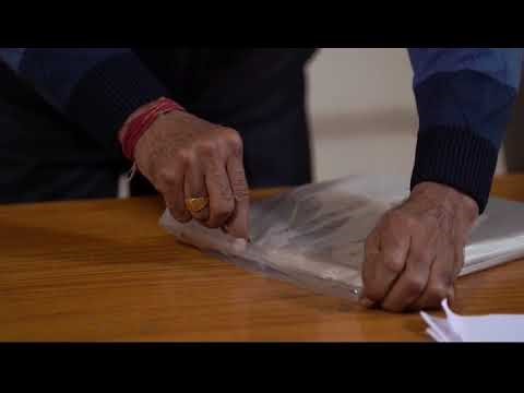 opening of sealed packet