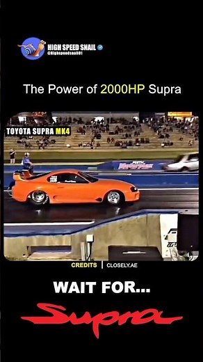 Now You Understand Why the Supra Is Legendary 😳