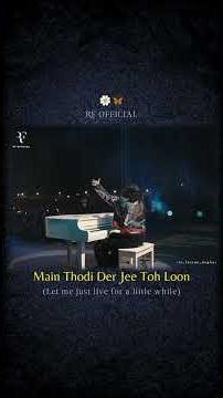 Abhi Na Jao Chhod Kar • Vishal Mishra tribute to Asha Bhosle • Lyrics with English translation