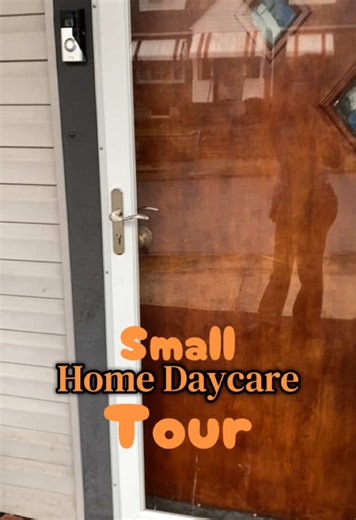 Small home daycare tour, still working on it #sahm