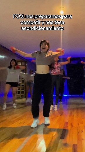 Preparación y Actitud para Competencia de Baile