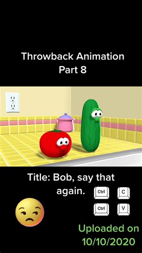 Throwback Animation Part 8 #veggietales #parody #spongebob | bob the sponge