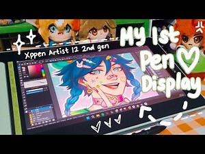 ✧˚. Xppen Artist 12 2nd Gen in 2025? | Trying a Pen Display for the first time! ✧˚.