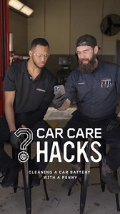🤔 Hack or Hoax? Let’s talk battery corrosion. You may have seen the viral hack that claims placing a penny on your battery terminal and pouring water over it will clean off corrosion. 𝕊𝕡𝕠𝕚𝕝𝕖𝕣 𝕒𝕝𝕖𝕣𝕥: It won’t. Our crew is here to set the record straight! 🔴 Fact Check: Corrosion happens due to acid buildup—not something a penny can fix. And water alone? It won’t neutralize the acid and could even make things worse. ✅ The Right Way: A baking soda and water mixture, a wire brush, and p