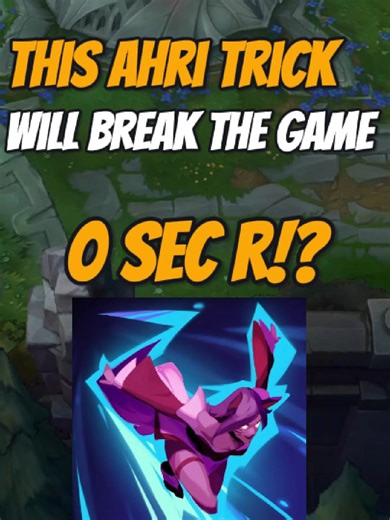 Breaking the Game with This Ahri Trick