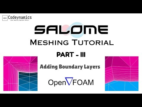 Boundary Layers | Salome Meshing - Part 3 | OpenFOAM