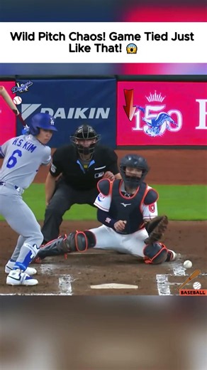 Wild Pitch Chaos! Game Tied Just Like That! 😱 | Pitch Perfect Highlights | #shorts