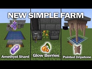 3 New Simple Farms You Must Have in Minecraft 1.17
