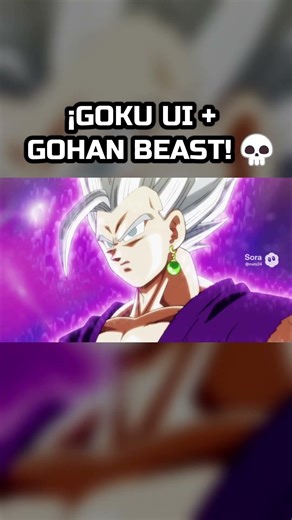 🧬💀 Goku UI + Gohan BEAST FUSION! 🔥 | #Sora2