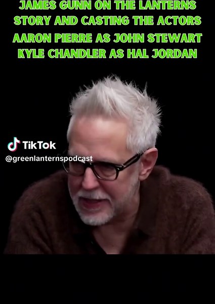 James Gunn on the Lanterns story and the casting choices of Aaron Pierre and Kyle Chandler #Lanterns #GreenLantern #JamesGunn #AaronPierre #KyleChandler #DamonLindelof #ChrisMundy #TomKing - Interview conducted by @ign but this was just the bit about Lanterns.