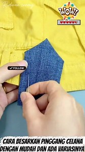 Tutorial memperbesar pinggang celana Dengan mudah dan hasilnya juga rapih ya #corong #ridwancorongmesinjahit #ridwancorong #tutorialjahit | Ridwan Corong Mesin Jahit