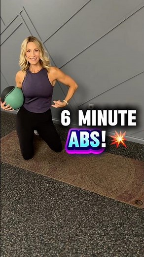 6 Minute Abs Workout! Menopause Fitness