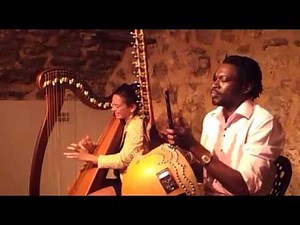 Celtic harp and senegalese kora