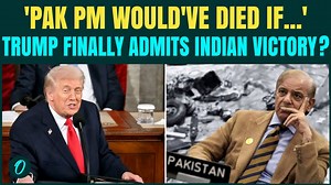 Trump’s shocking claim: Pak PM Sharif “saved” during India-Pakistan war | Saved 35 million lives