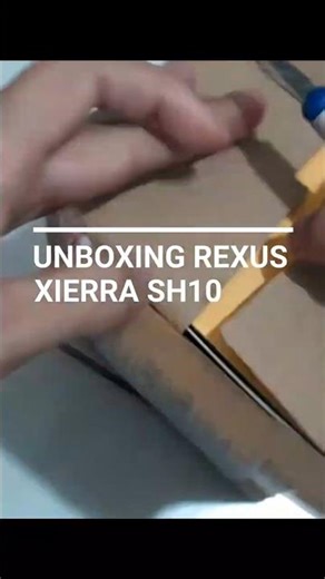 Unboxing Mouse Rexus Xierra SH10 | April 2024 #Shorts