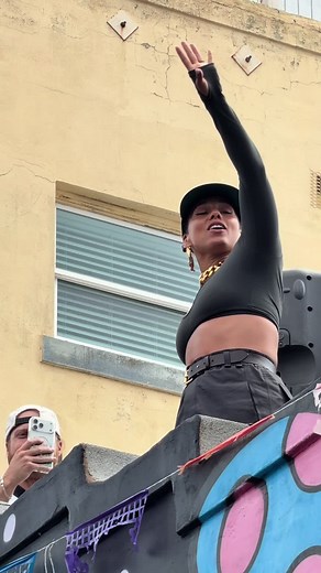 Alicia Keys Spotted Performing at Chicano Park, San Diego