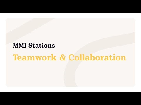 MMI Stations | Teamwork & Collaboration