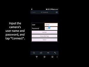 Connect 3rd-party Camera with EverFocus Sidekick (Android)