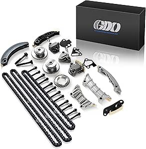 3.6 Ecotec Timing Chain Kit W/Chain Guide Tensioner Sprocket 9-0753S for 2007-2015 Chevy Cadillac Buick Gmc Pontiac Saturn Saab Suzuki 3.6L 3.0L Replace# 9-0753SX kit de cadena de tiempo de
