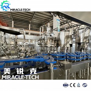 [Hot Item] Good Price 20000-24000bph Carbonated Beverage Prodcution Line Branding PLC Mixing Carbonating Filling Labelling Packaging Machine