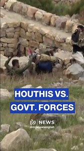 Houthis footage of clashes with govt. forces in Yemen's Taiz