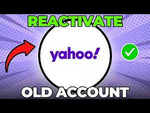 How To Reactivate Old Yahoo Email Account (Quick & Easy)