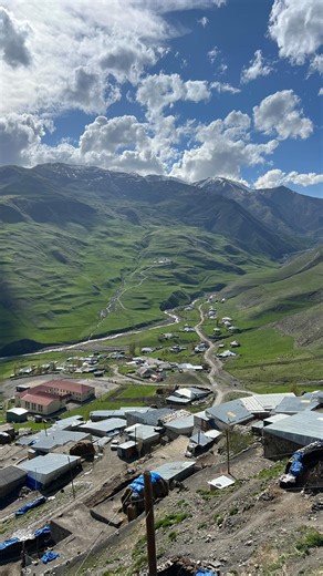 TΛYLØR BEĠĠS | 🇦🇿 KHINALIQ FROM ABOVE 🇦🇿 Located on the border with Russia, it is the highest, most remote and isolated village in Azerbaijan. The... | Instagram
