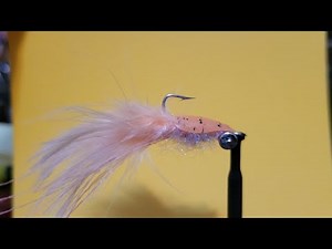 How to tie a Press on nail crawdad shrimp fly pattern. #flytying #saltwaterfly