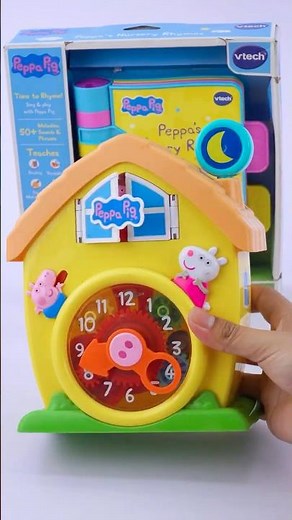 Satisfying With Unboxing & Review Peppa Pig Cuckoo Clock #asmr #asmr #toyhouse