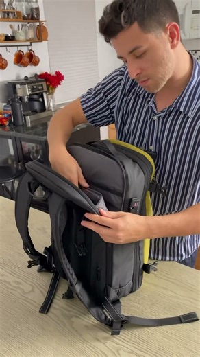 This is how I travel for two weeks in one bag! 😁 #travelbag #backpack #giftguide #vacation #holiday