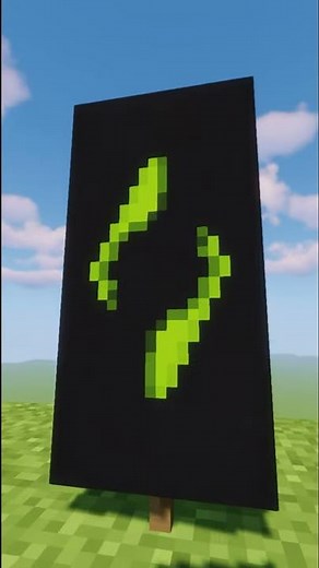 How To Make a Cool PVP Banner In Minecraft #Shorts